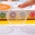 28pcs Kids Craft Drawing Spirograph Geométrico Ruler Set